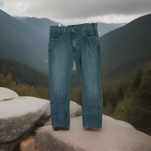 Levi's 559‎ Relaxed Straight Jeans Men's 36x34 Blue Denim Medium Wash